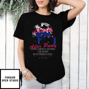 2024 Miami After Party Miami Gardens Florida T-Shirt