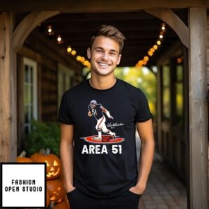 Area 51 Dick Butkus Chicago Bears Signature T-Shirt