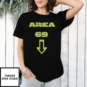 Area 69 Down Arrow T-Shirt