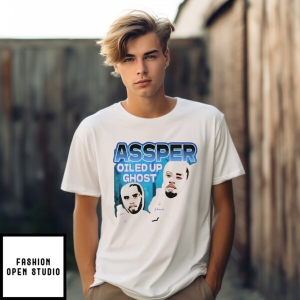 Assper Casper Diddy Oiled Up Ghost Sean Combs Baby Oil T-Shirt