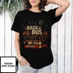 Back Of Bus Bussin With The Boys Official Tour T-Shirt