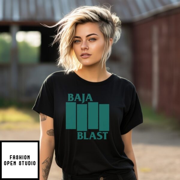 Baja Blast Black Flag T-Shirt