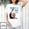 Barack Obama For President Yes We Can Again Obama 2028 T-Shirt