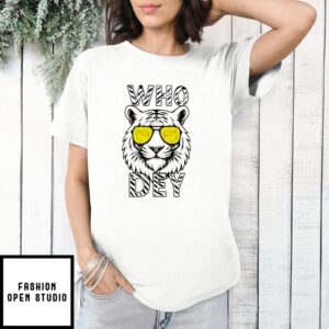 Bengal Tiger  White Out Chicago Football T-Shirt