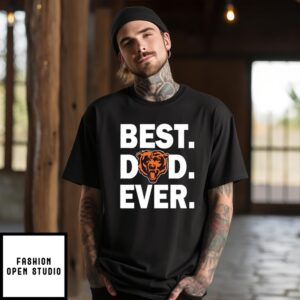 Best Chicago Bears Dad Ever T-Shirt