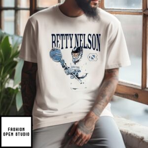 Betty Nelson Unc Lacrosse Portrait T-Shirt