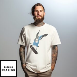 Bird Skateboard Funny T-Shirt