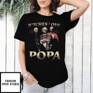 Bitches Love Popa Vintage Bootleg Style T-Shirt