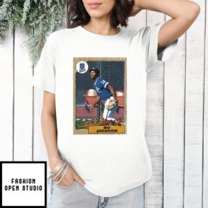 Bo Jackson Kansas City Royals Mlb Baseball Card Player T-Shirt