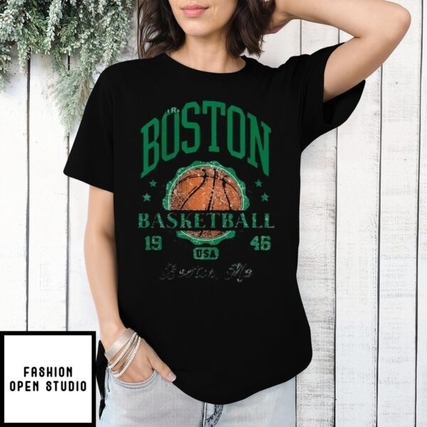 Boston Celtic Basketball 1946 Usa Vintage T-Shirt