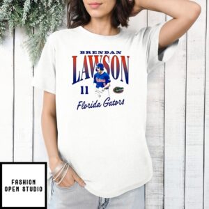 Brendan Lawson Florida Gators Illustrated T-Shirt