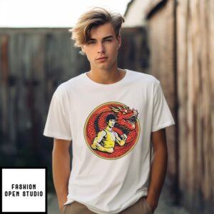 Bruce Lee Dragon Battle T-Shirt
