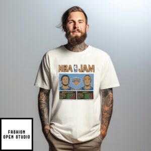 Brunson And Hart New York Knicks Nba Jam T-Shirt