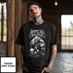 Cannibal Dread Band White Logo T-Shirt