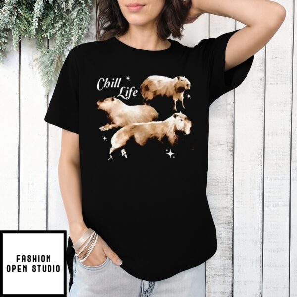 Capybara Chill Life T-Shirt