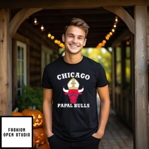 Chicago Papal Bulls Chicago Bulls Leo Xiv T-Shirt