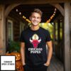 Chicago Popes Chicago Bulls X Leo Xiv T-Shirt