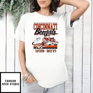 Cincinnati Bengals Who Dey Mascot T-Shirt