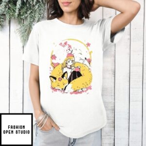 Cozy Foxes Girl T-Shirt