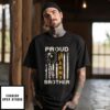 Custom Proud Army Family Mom Dad Brother Sister Papa T-Shirt
