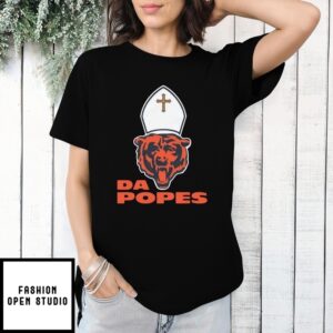 Da Popes Nfl Team Logo T-Shirt