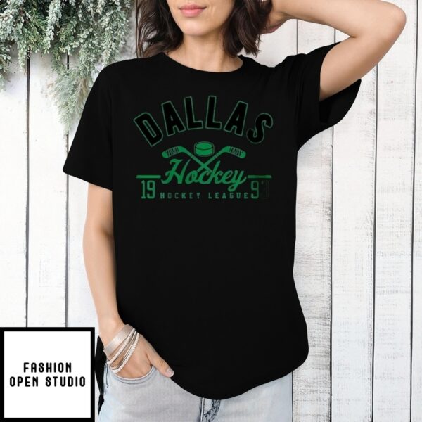 Dallas Hockey League 1993 Vintage Style T-Shirt