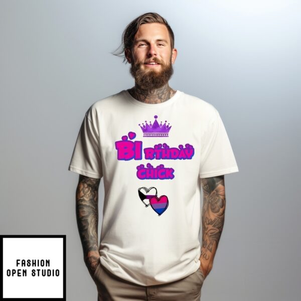 Demi-Bisexual Pride Birthday T-Shirt