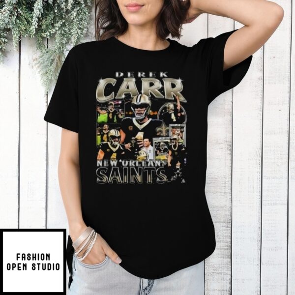 Derek Carr Has Announced His Retirement From Nfl T-Shirt