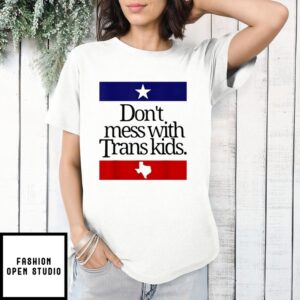 Don’T Mess With Trans Kids Protect Trans Kids Star Lgbt T-Shirt