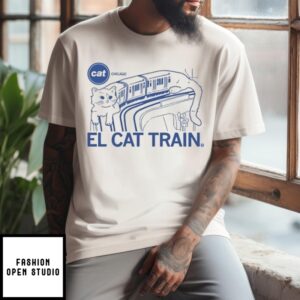 El Cat Train Chicago T-Shirt