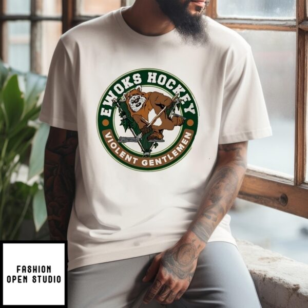 Enforce Endor Hockey Violent Gentlemen Mascot 2025 T-Shirt