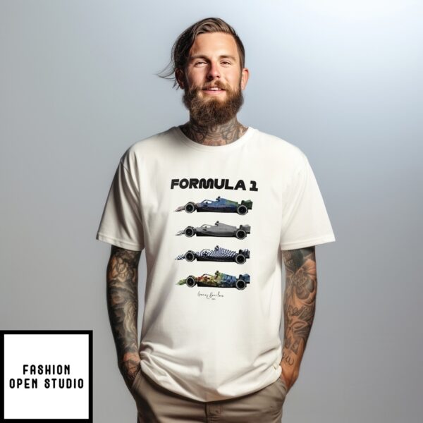 Formula 1 Spanish Grand Prix Mosaics T-Shirt