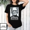 Frankenstein Police Dept 64739 Mugshot T-Shirt
