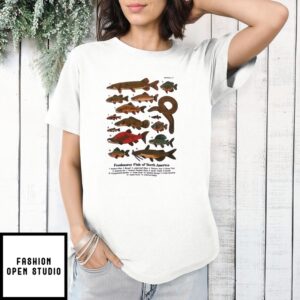 Freshwater Fish Of North America T-Shirt
