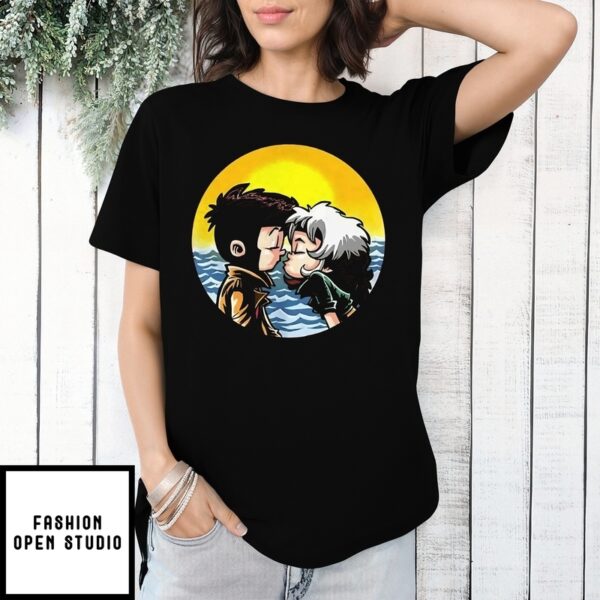 Gambit And Rogue Ma Che Rie T-Shirt