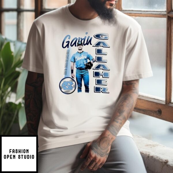 Gavin Gallaher Unc Baseball Illustrated T-Shirt