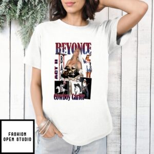 Glitter Beyonce Cowboy Carter Tour 2025 Act Ii T-Shirt