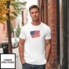 God Bless The Usa Red White And Blue Patriotic Coquette Independence Day T-Shirt