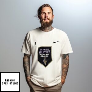 Golden State Valkyries 2025 Inaugural Season Crest T-Shirt