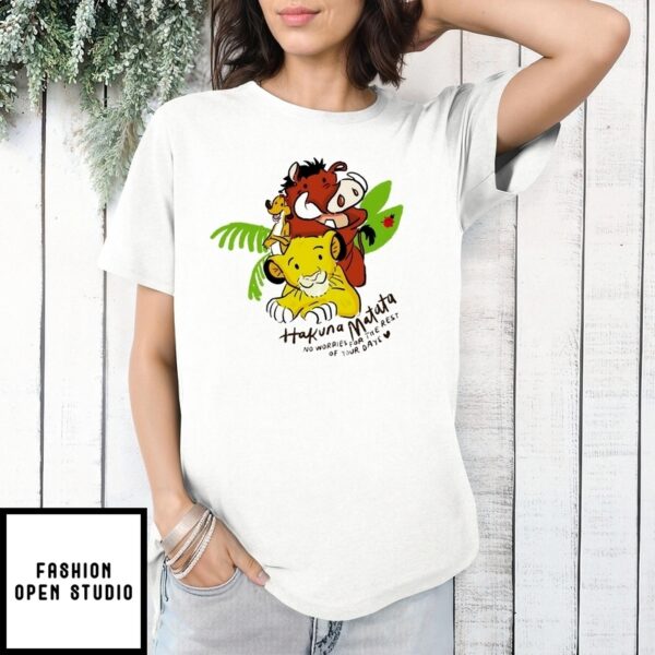 Hakuna Matata No Worries For The Rest Of Your Days T-Shirt