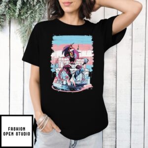 Hazbin Hotel Helluva Boss Sallie Pride T-Shirt