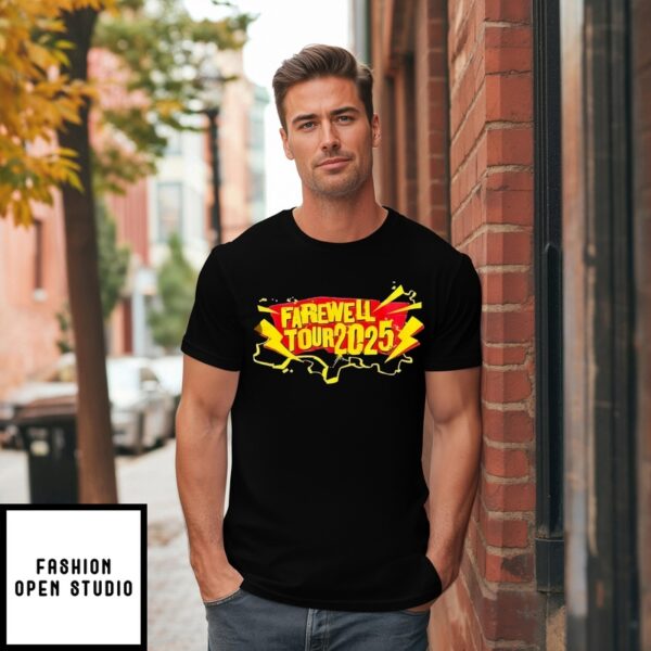 Hollywood Rip Ride Rockit Farewell Tour Farewell Tour 2025 Universal Studios T-Shirt
