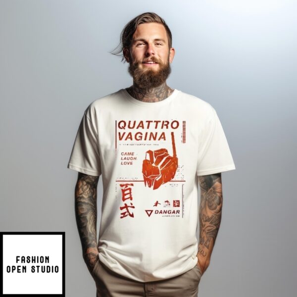 Hyaku Shiki Quattro Vagina Souls Weighed Down By Deez Nuts T-Shirt