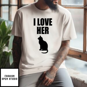 I Love Her Pussy T-Shirt I Love His Cock Matching T-Shirt