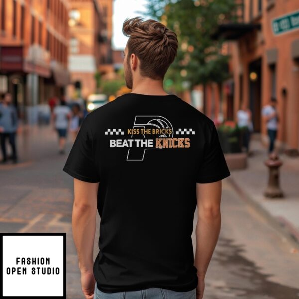 Indiana 500 Kiss The Bricks Beat The Knicks T-Shirt