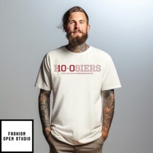 Indiana Football Is10-0  Hoosiers First 10-0 Start In Program History T-Shirt