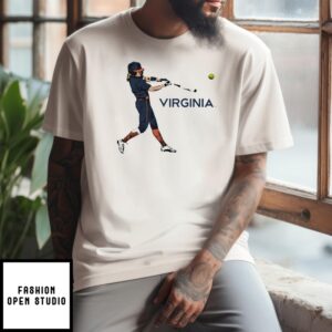 Jade Hylton Virginia Softball Portrait T-Shirt