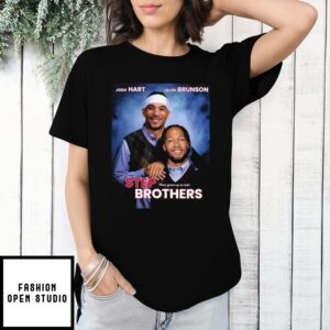 Jalen Brunson And Josh Hart Step Brothers New York Basketball Vintage T-Shirt
