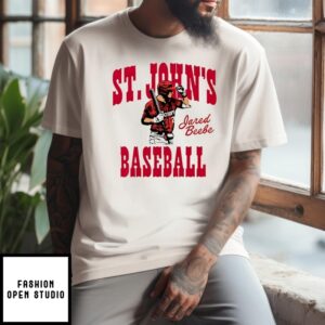 Jared Beebe St. John’S Red Storm Cartoon T-Shirt