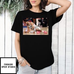 Jayson Tatum Being Carried Off Court At End Of Knicks-Celtics Game 4 T-Shirt